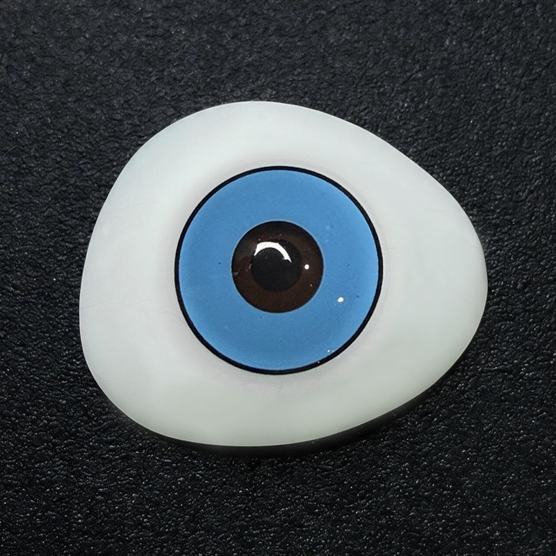 Crystal Azure Blue Costume Yearly Contact Lenses | 2 Pcs