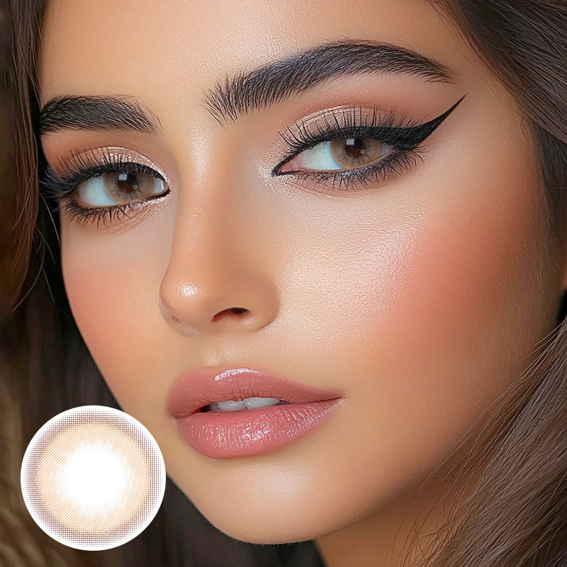 Sunburst Brown Yearly Contact Lenses