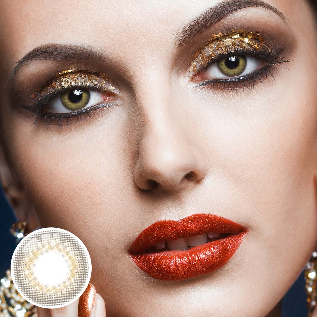 Selin Gray Prescription Yearly Contact Lenses