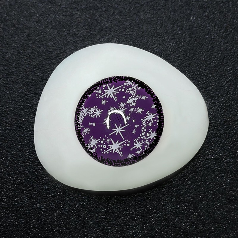 Galaxy Purple Costume Yearly Contact Lenses | 2 Pcs