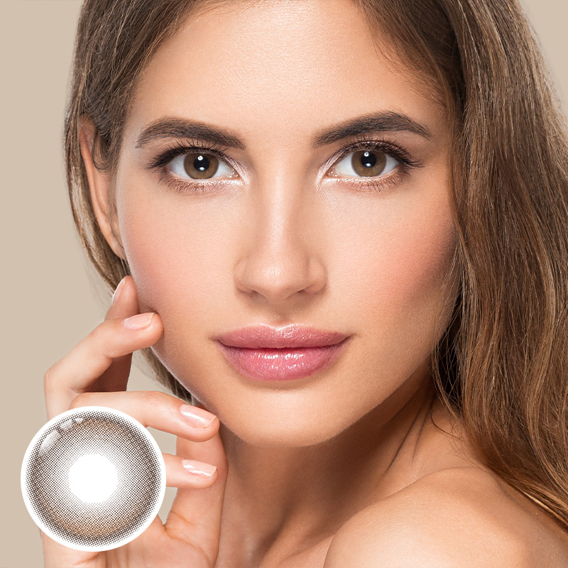 [Pre-Sale] Kamille Brown 6 Months Contact Lenses | 2 Pcs