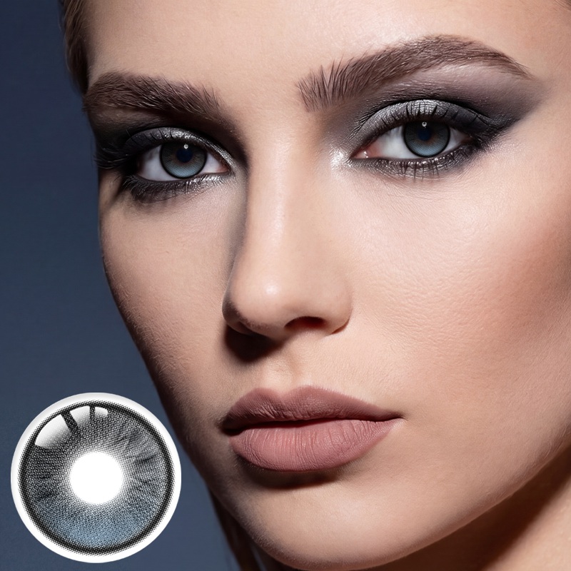 Lume Blue Prescription Yearly Contact Lenses | 2 Pcs