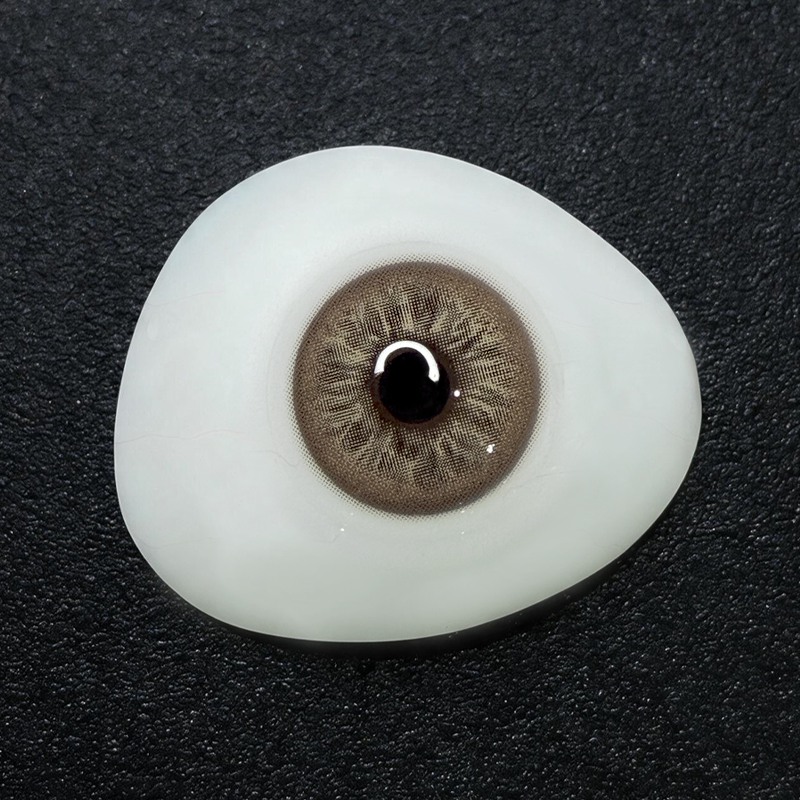 Mushroom Luna Light Brown 6 Months Contact Lenses | 2 Pcs