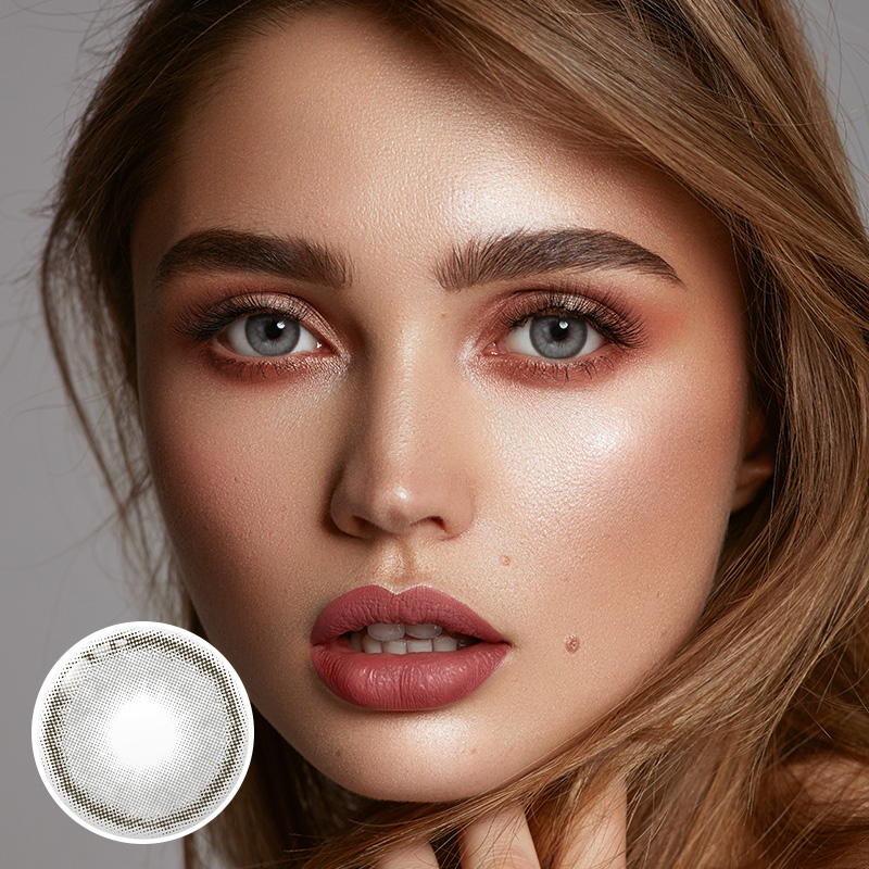 Bassia Gray Daily Contact Lenses | 10 Pcs