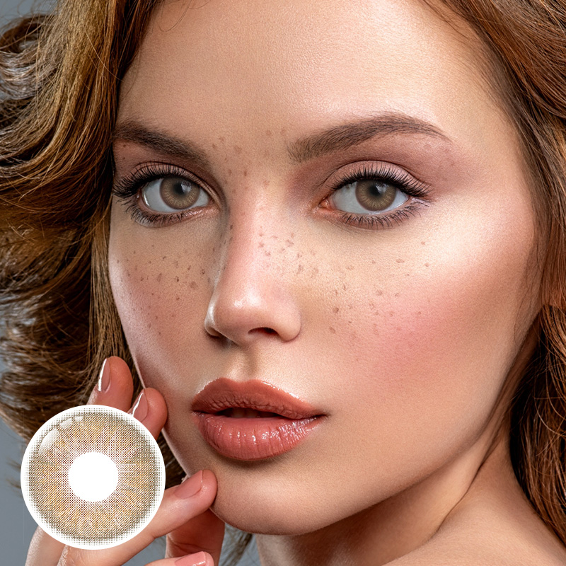 Brownie Brown Yearly Contact Lenses | 2 Pcs