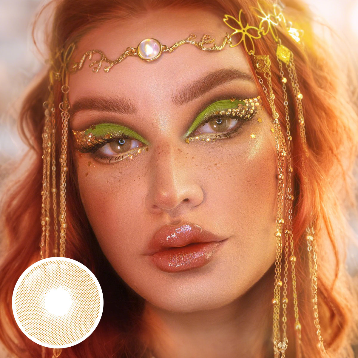 Polar Lights Brown Yearly Contact Lenses