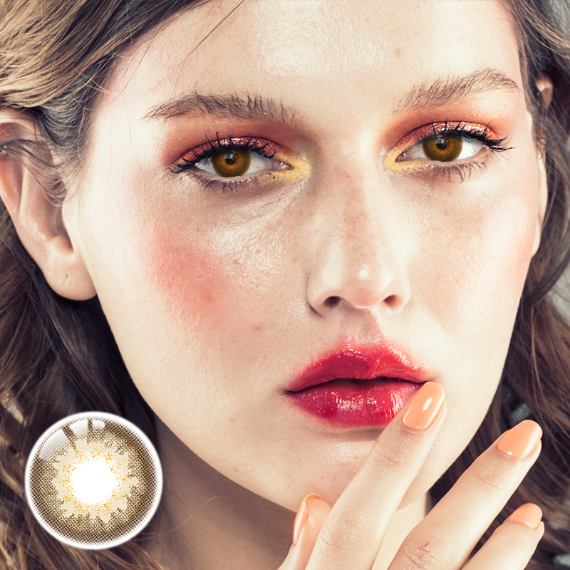 Immersing Brown 6 Months Contact Lenses