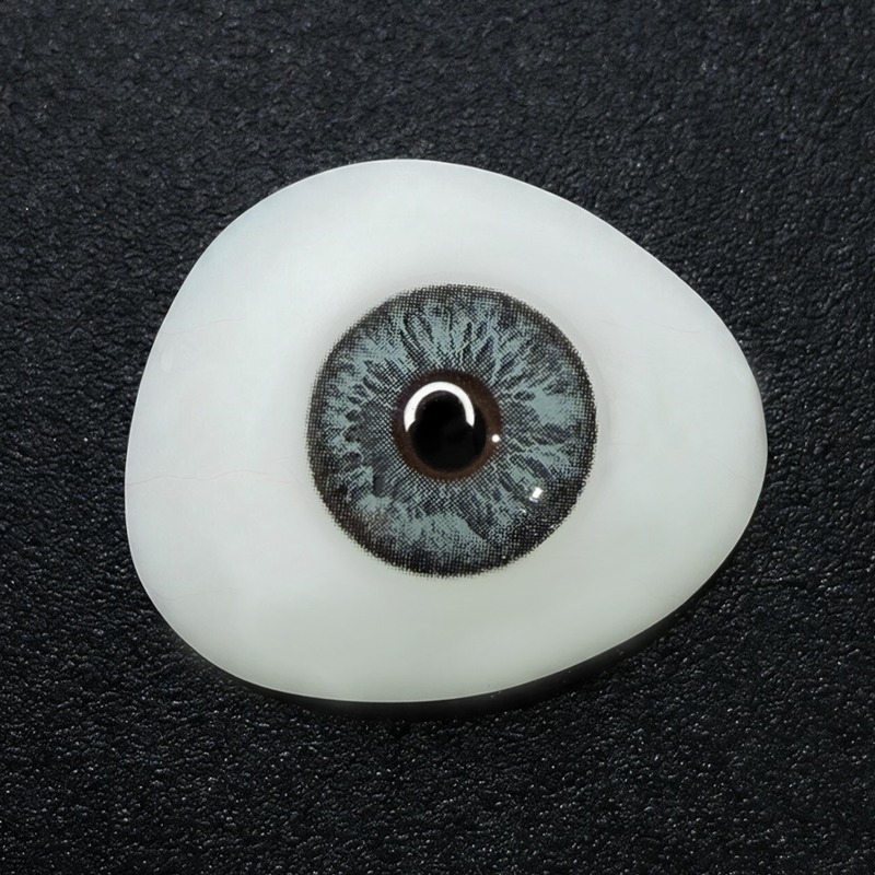 Solar Flare Blue Yearly Contact Lenses | 2 Pcs