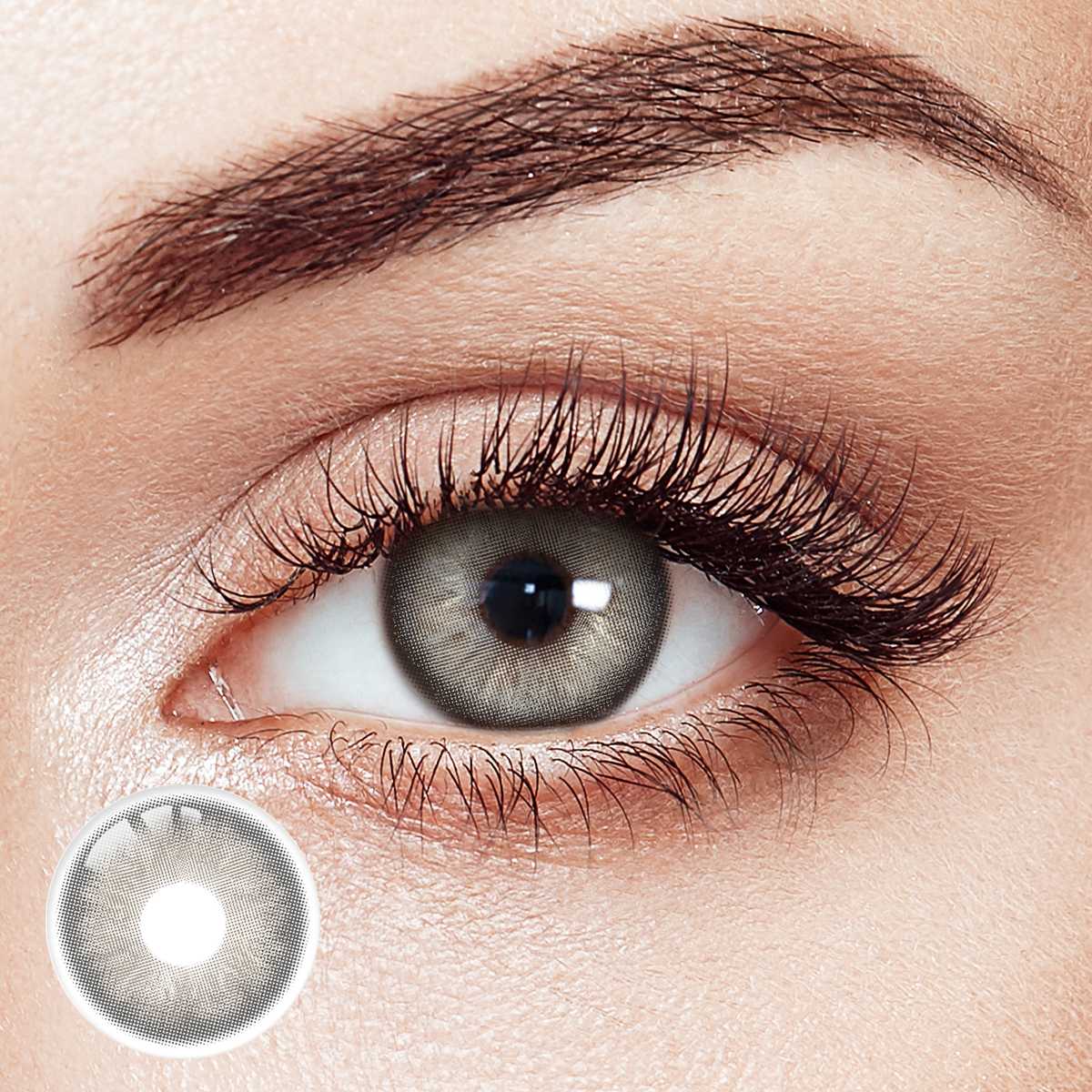 Moonstone Dew Grey 6 Months Contact Lenses | 2 Pcs