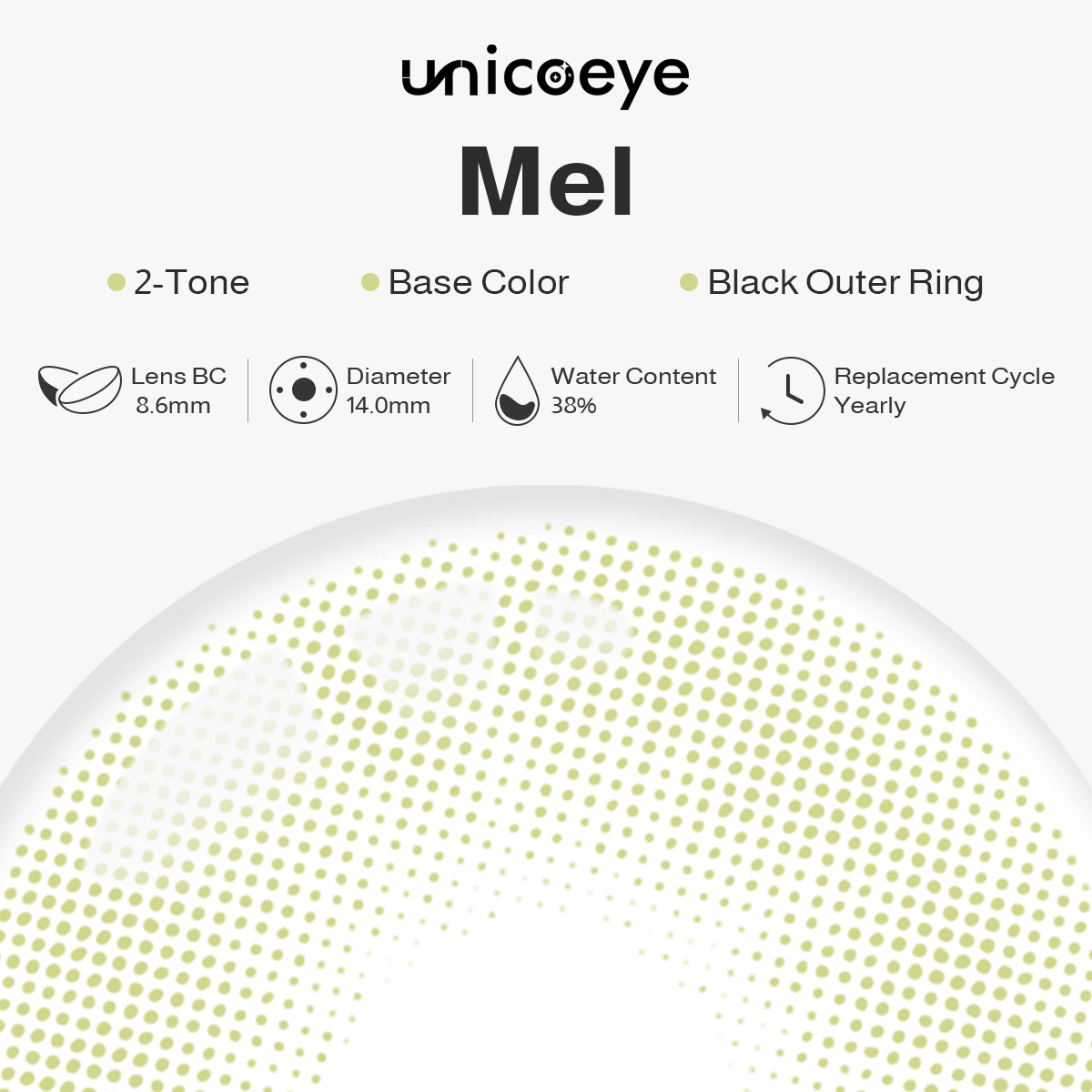 Mel Yearly Contact Lenses