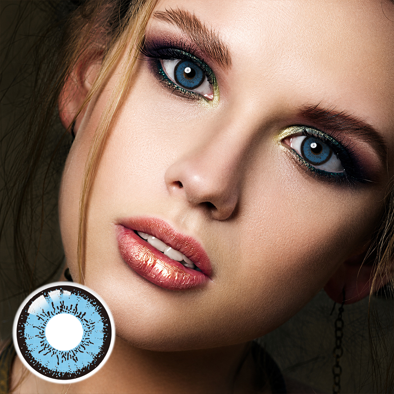 Steel Blue 6 Months Contact Lenses | 2 Pcs