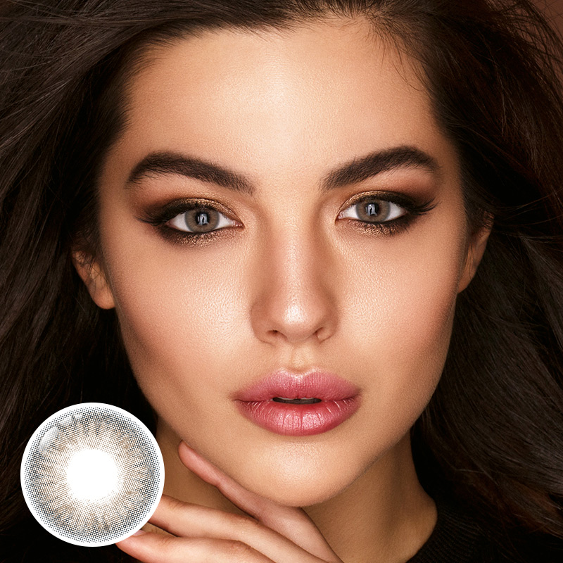 Solis Gray Yearly Contact Lenses | 2 Pcs