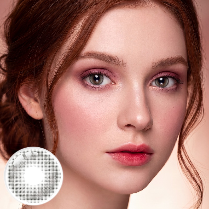 Haze Gray 6 Months Contact Lenses | 2 Pcs