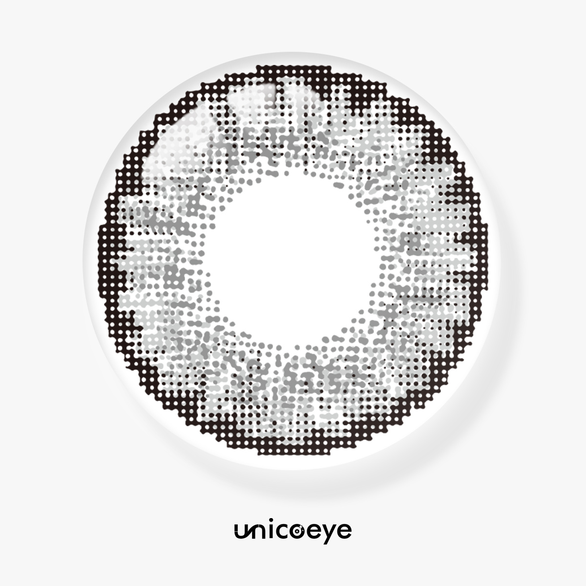 Glitch Gray 6 Months Contact Lenses | 2 Pcs