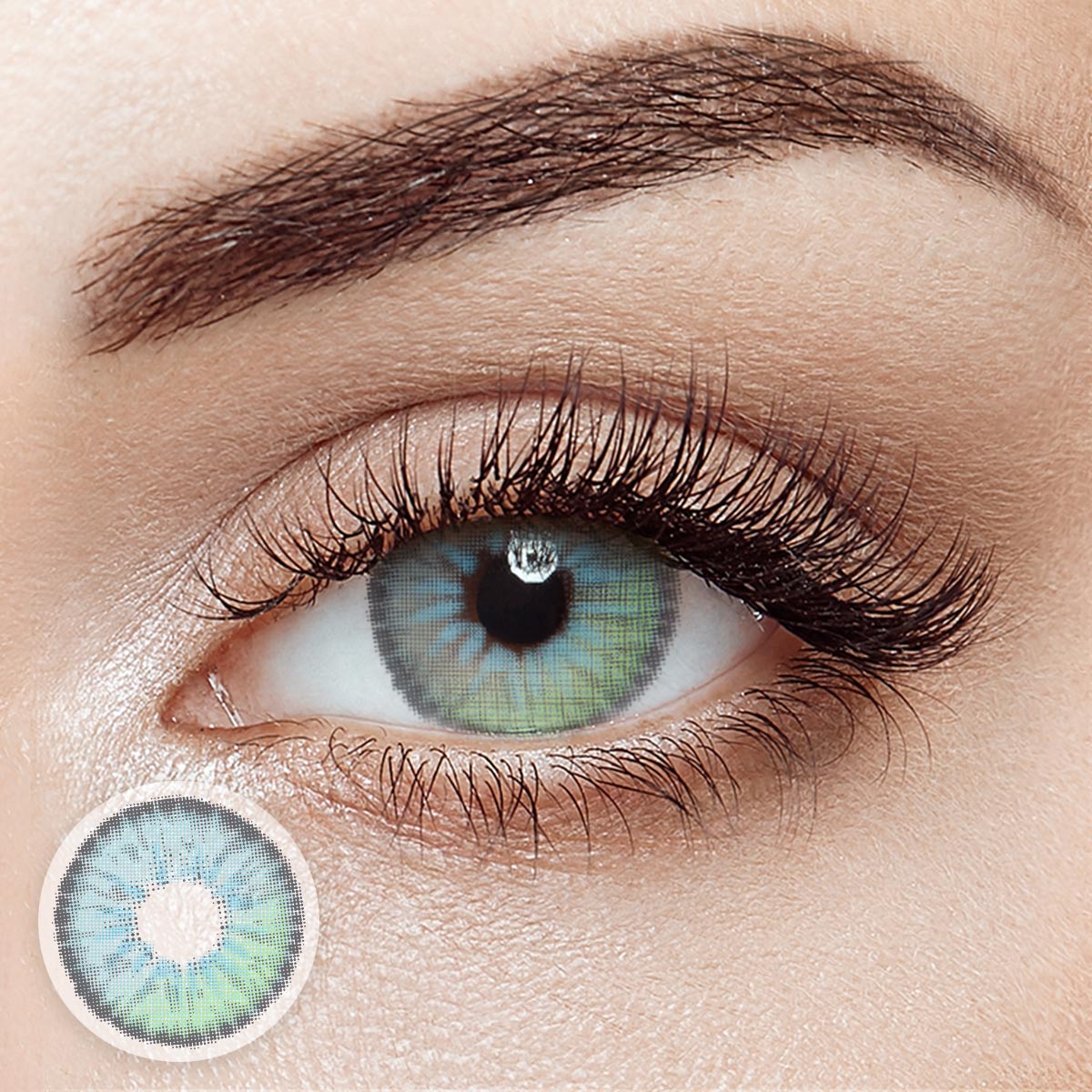 [Pre-Sale] Cipher Blue Green 6 Months Contact Lenses