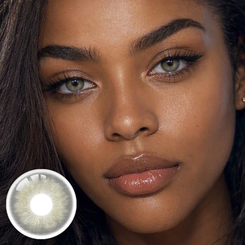 Citrine Dew Green 6 Months Contact Lenses | 2 Pcs