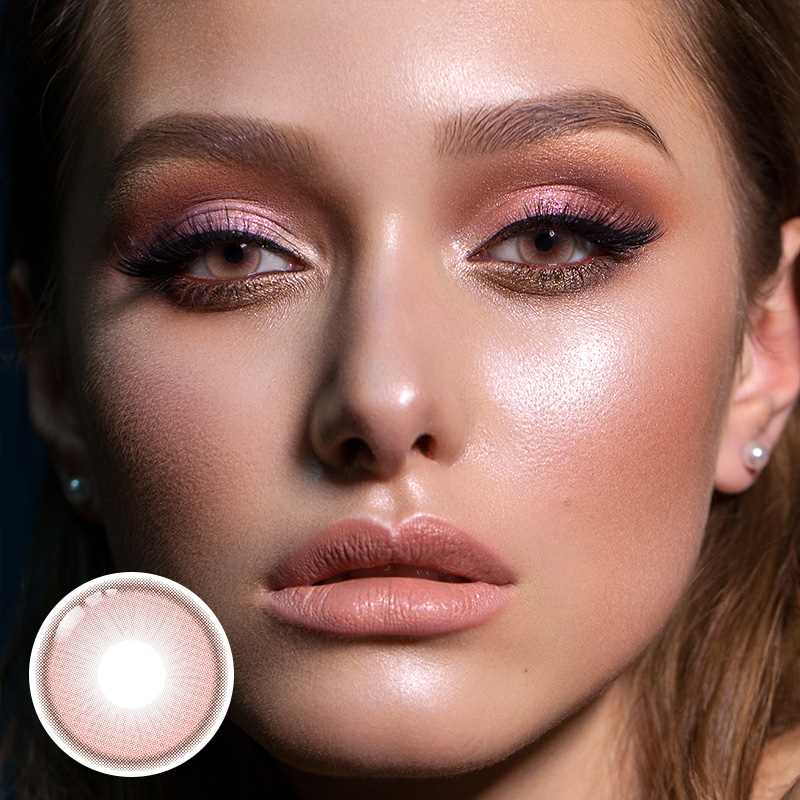 Loom Brown Prescription Daily Contact Lenses | 2 Pcs