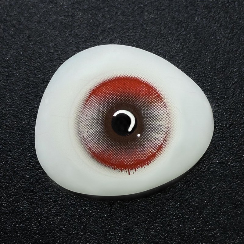 Witch's Tears Red Costume Yearly Contact Lenses | 2 Pcs