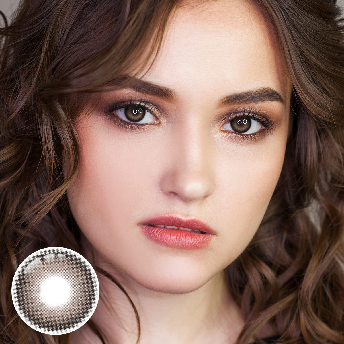 Amore Brown Yearly Contact Lenses