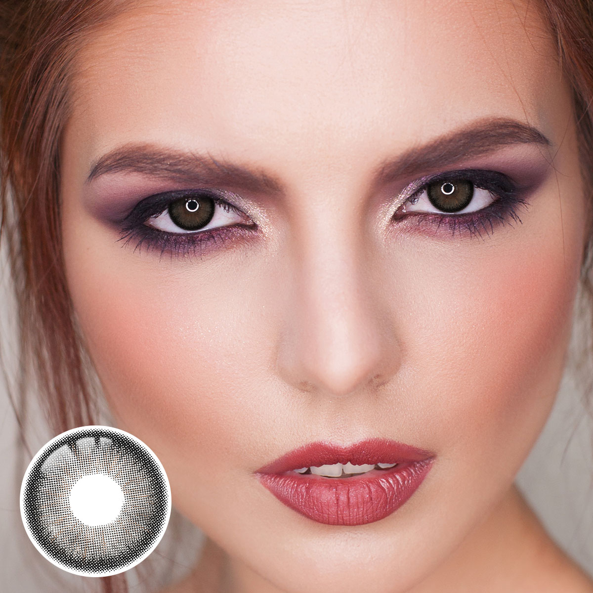 Marinated Egg Black Prescription Yearly Contact Lenses