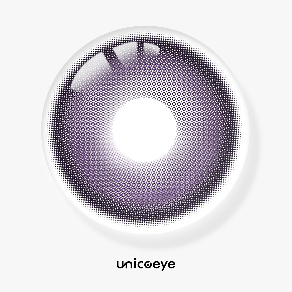 Vesper Purple Prescription Yearly Contact Lenses | 2 Pcs