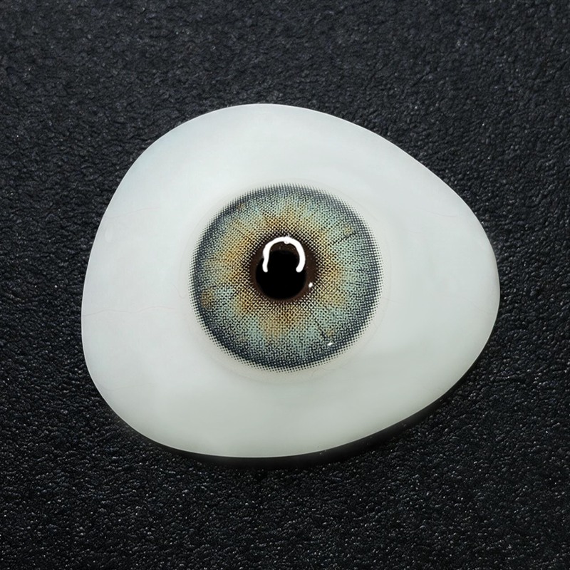 Olive Eclipse Light Green 6 Months Contact Lenses | 2 Pcs