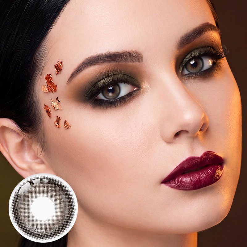 Fall Amber Brown 6 Months Contact Lenses | 2 Pcs