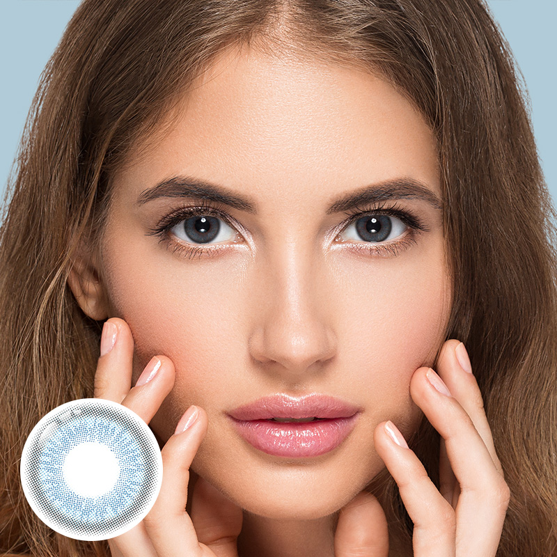 Serenity Blue 6 Months Contact Lenses | 2 Pcs