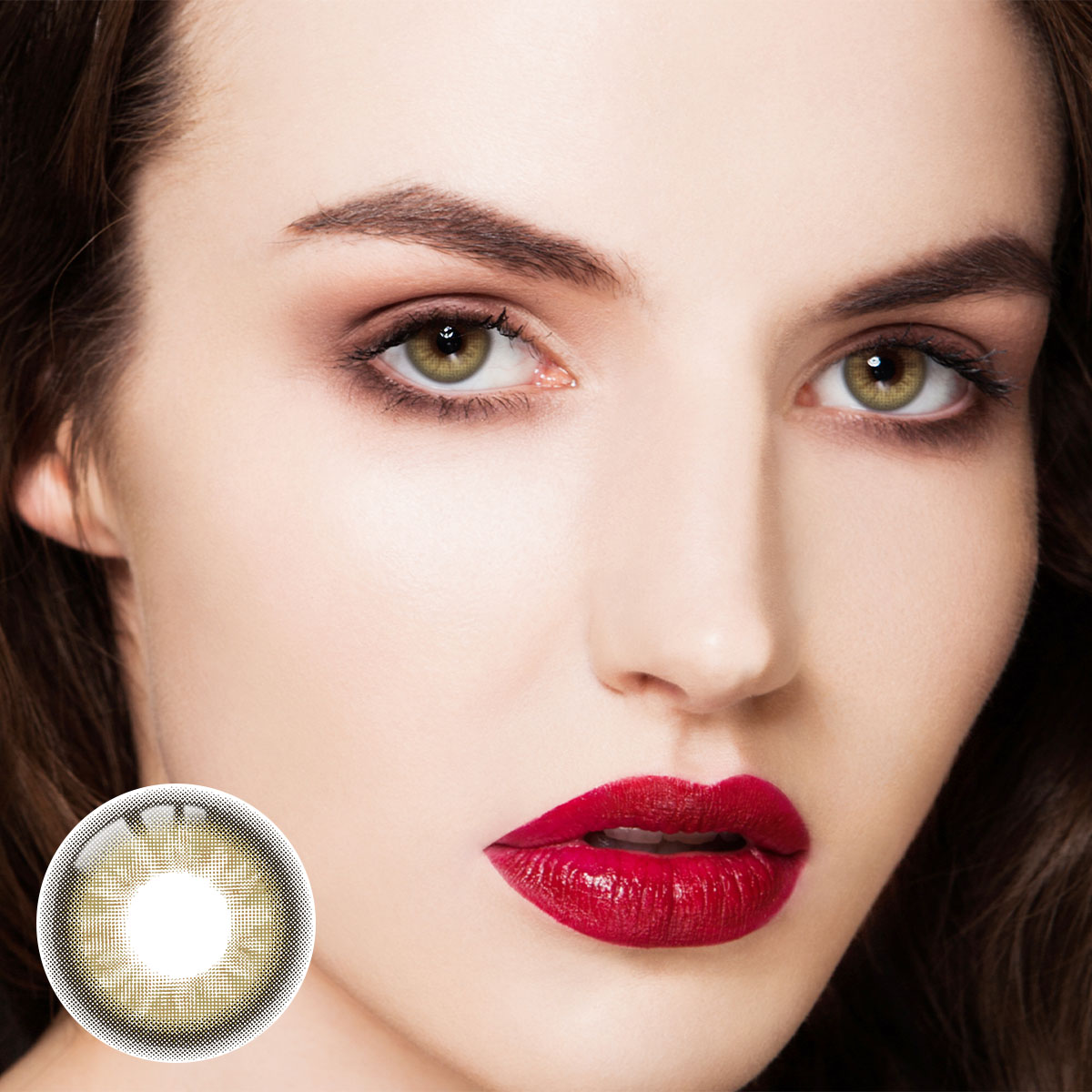 Melbourne Brown Yearly Contact Lenses