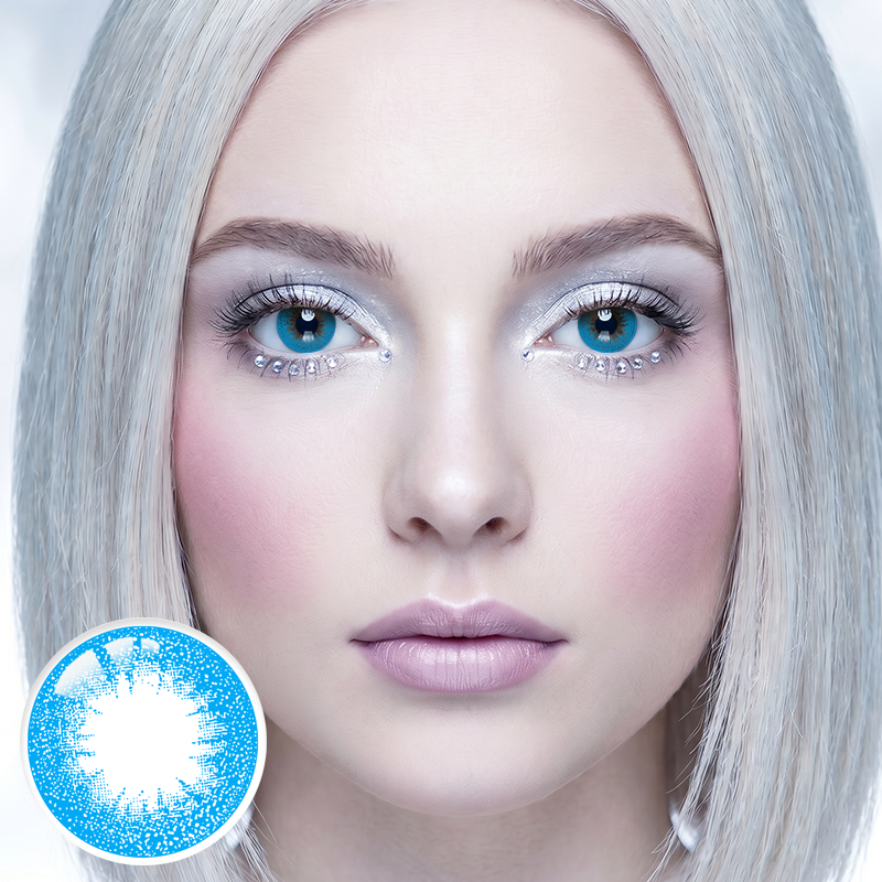 Neptune Blue 6 Months Contact Lenses | 2 Pcs