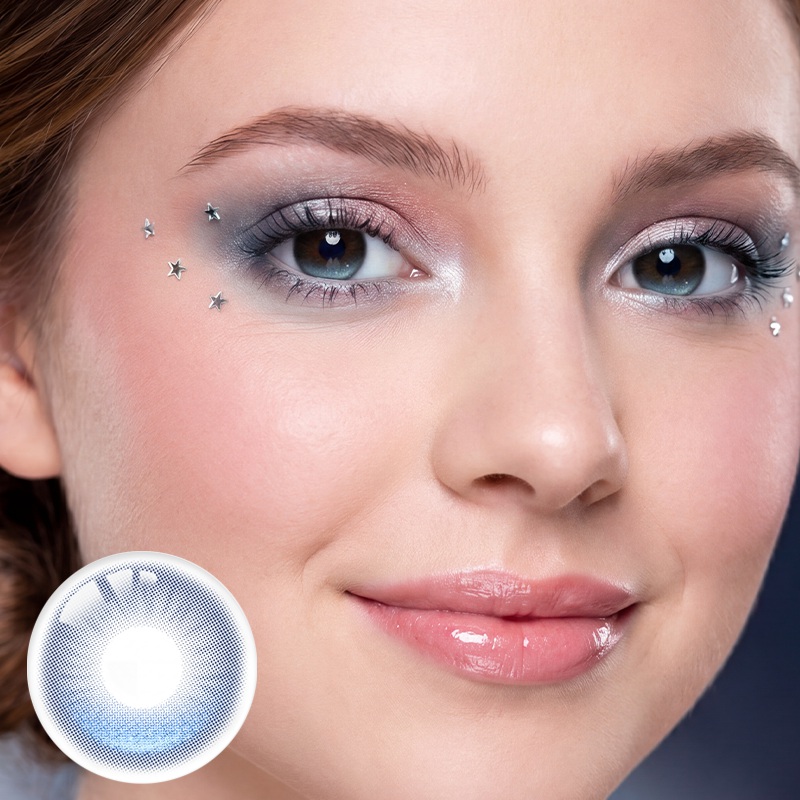 Sapphire Lake Blue Daily Contact Lenses | 10 Pcs