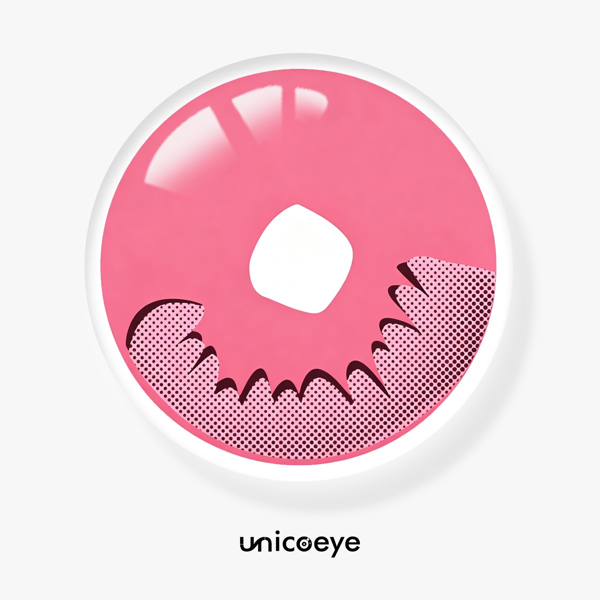 Kamado Nezuko Pink Costume Yearly Contact Lenses | 2 Pcs