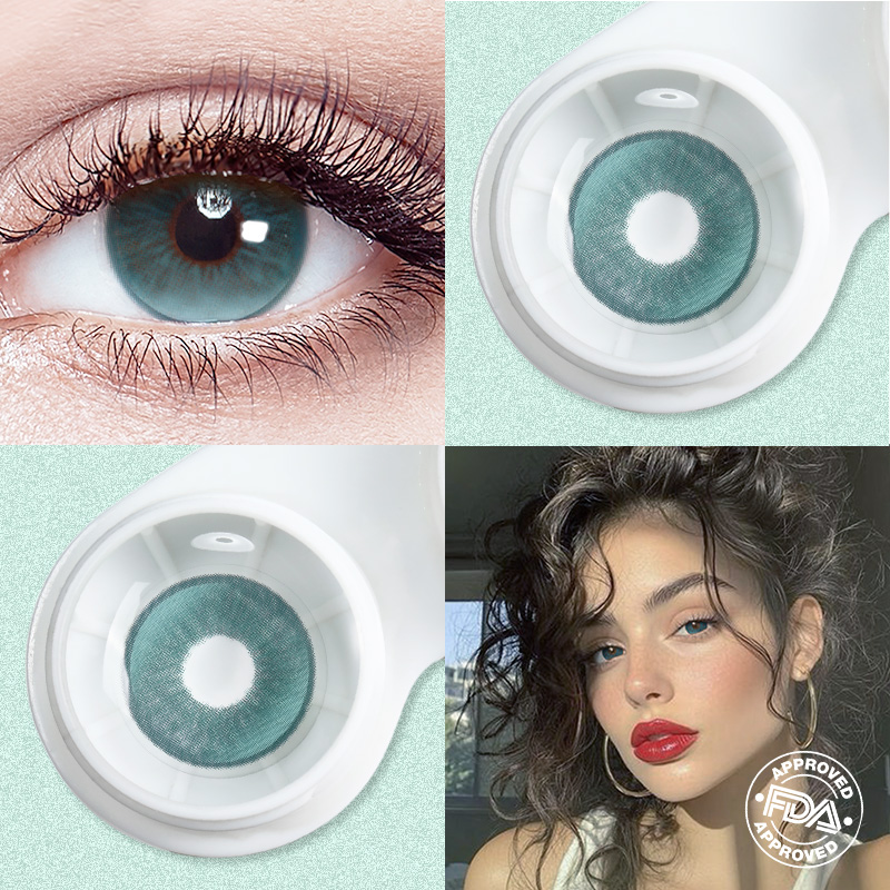 Tints Green 6 Months Contact Lenses