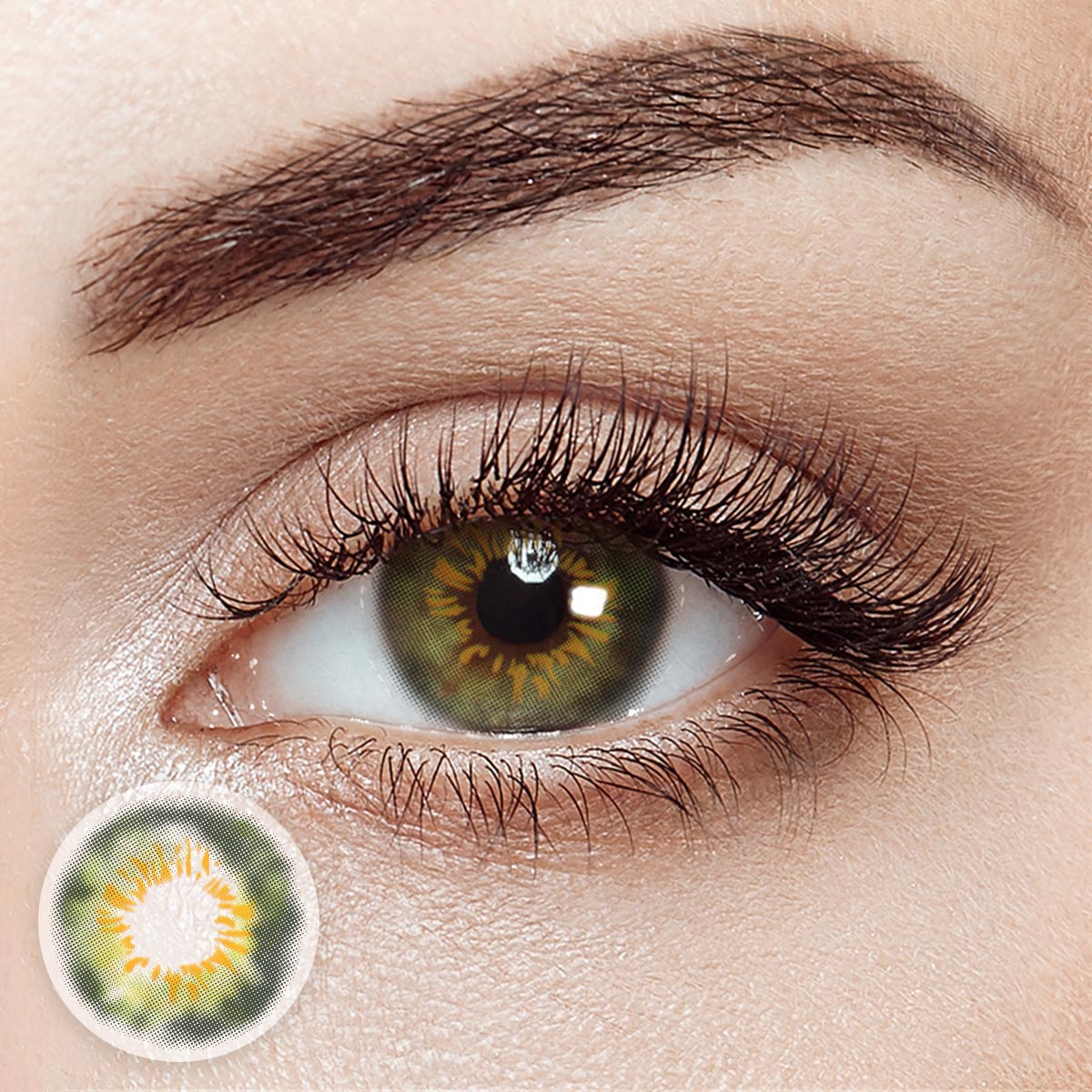 Secret Garden Green 6 Months Contact Lenses