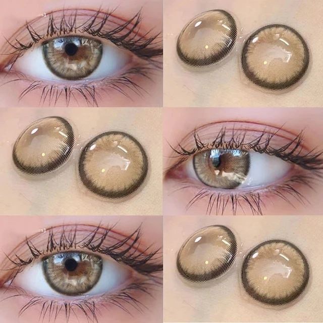 Vodka Brown Yearly Contact Lenses