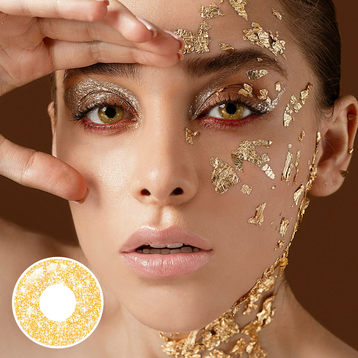 Blink Brown Costume Yearly Contact Lenses