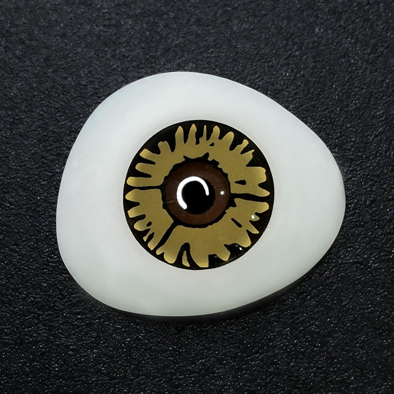 Solar Tiger Yellow Costume Yearly Contact Lenses | 2 Pcs
