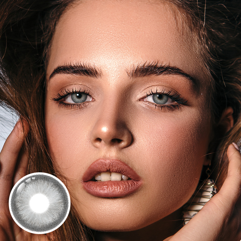 Sydney Gray Yearly Contact Lenses | 2 Pcs