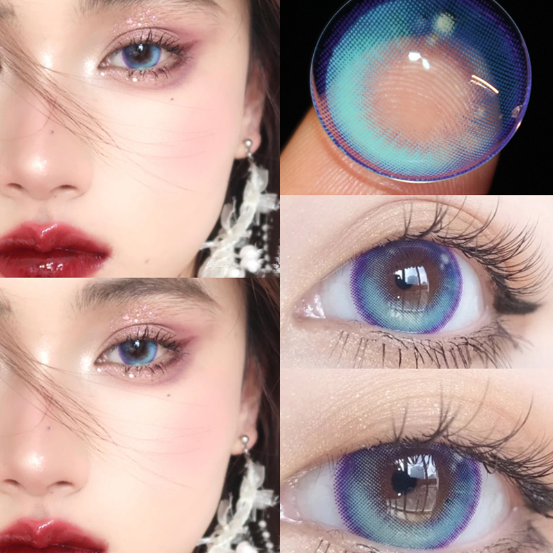 Sailor Moon Blue Prescription Yearly Contact Lenses