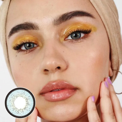 Stong limbal ring contact lenses before and after