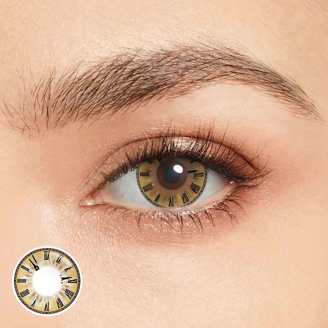 Brown Halloween Yearly Contact Lenses