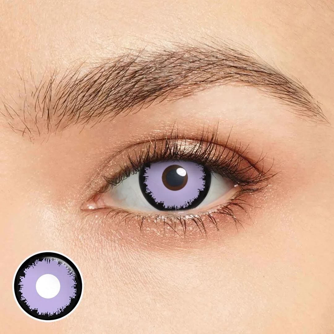 Vassen PurplePurple Halloween Yearly Contact Lenses