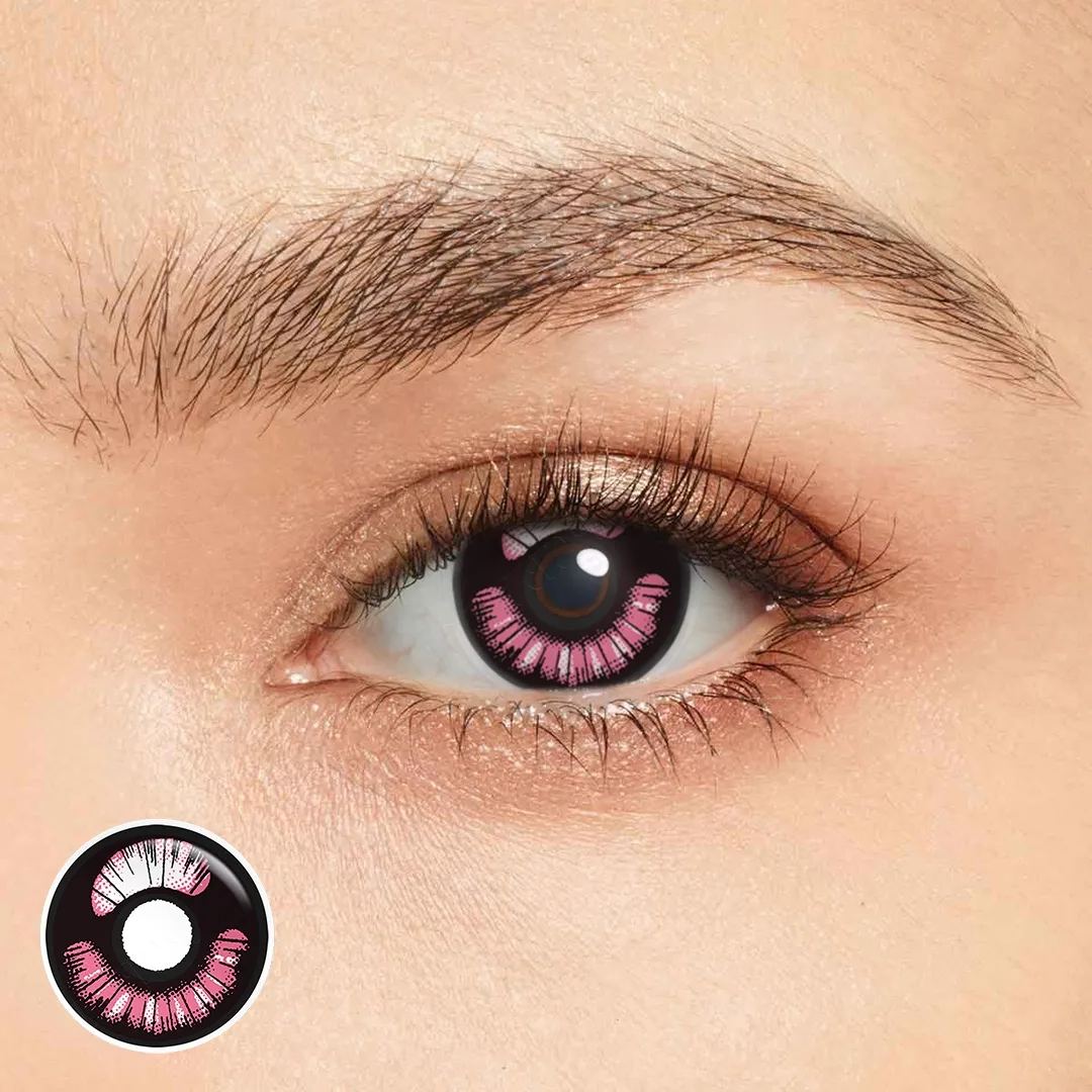 Sweet Purple Halloween Yearly Contact Lenses