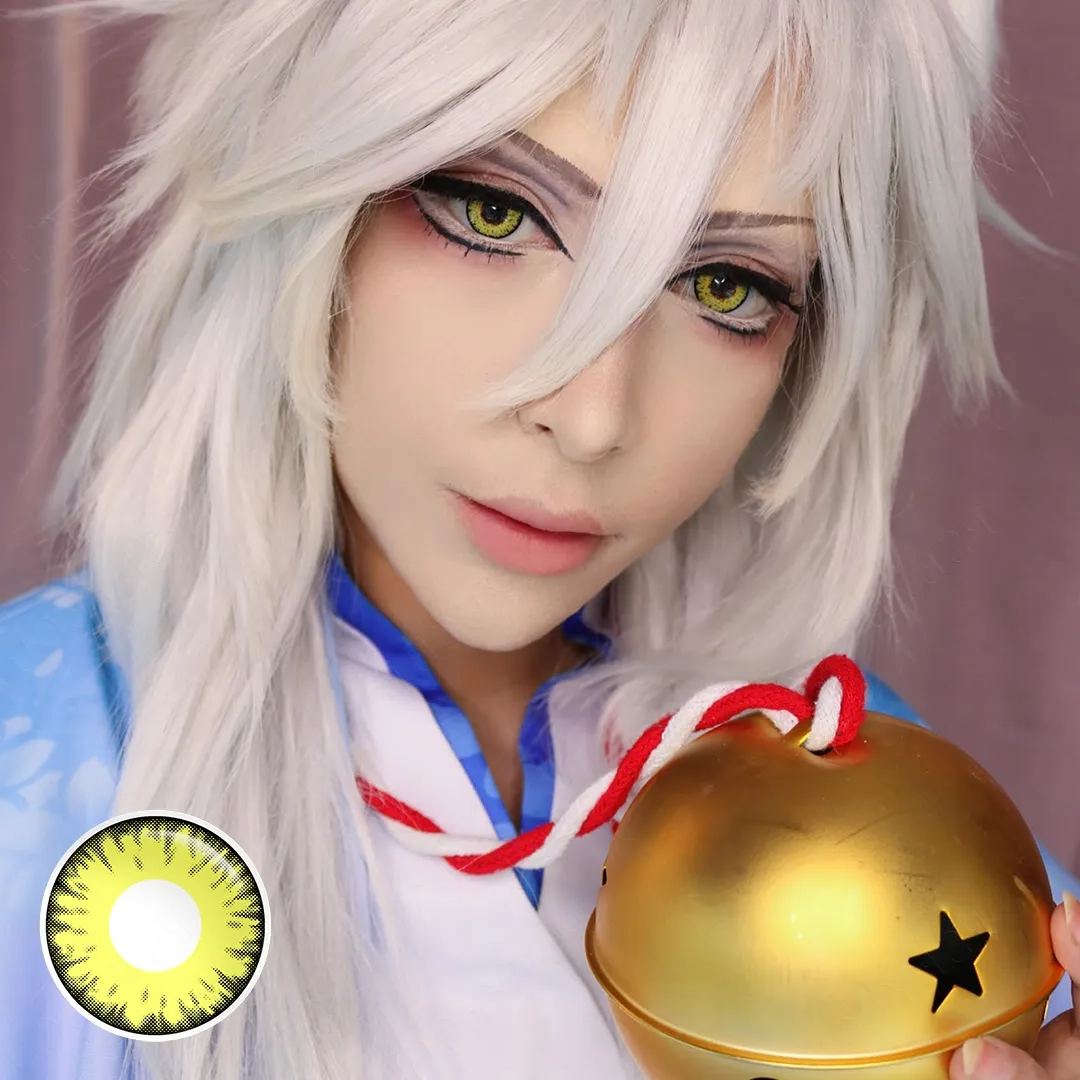 Twilight Yellow Costume Contact Lenses