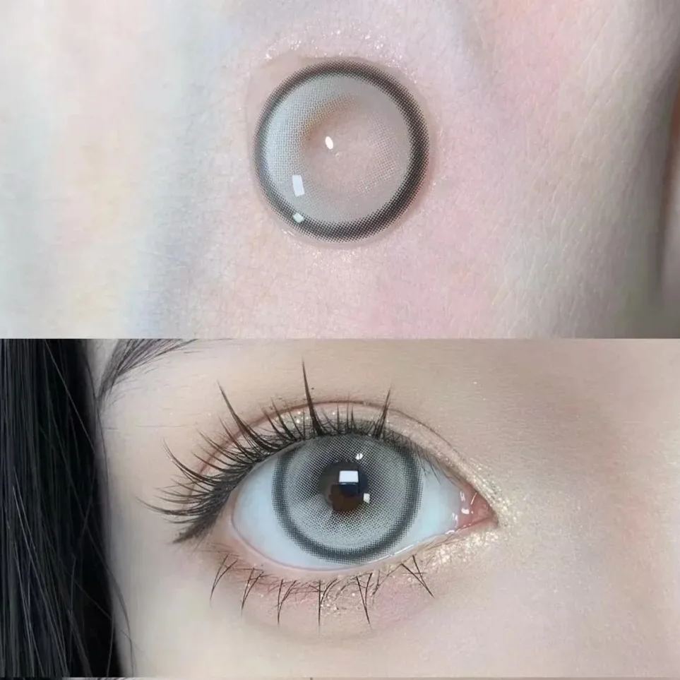 Silver Ion Grey Yearly Contact Lenses