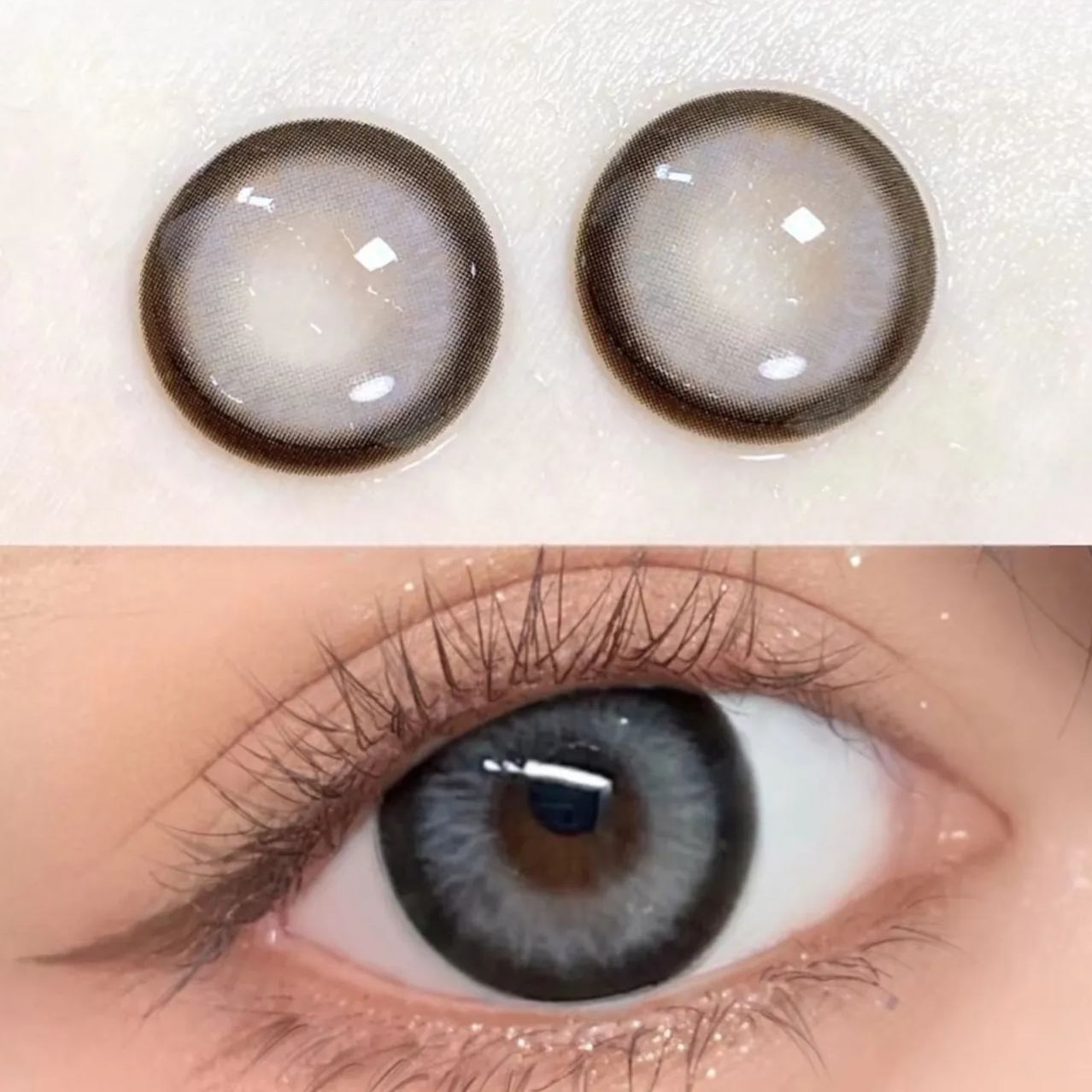 Zurich Black Yearly Contact Lenses