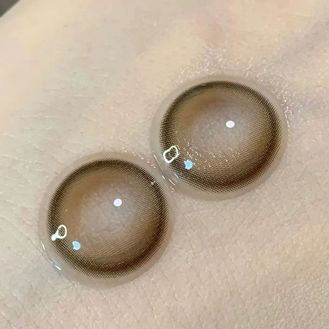 Cheese Tart Brown Yearly Contact Lenses