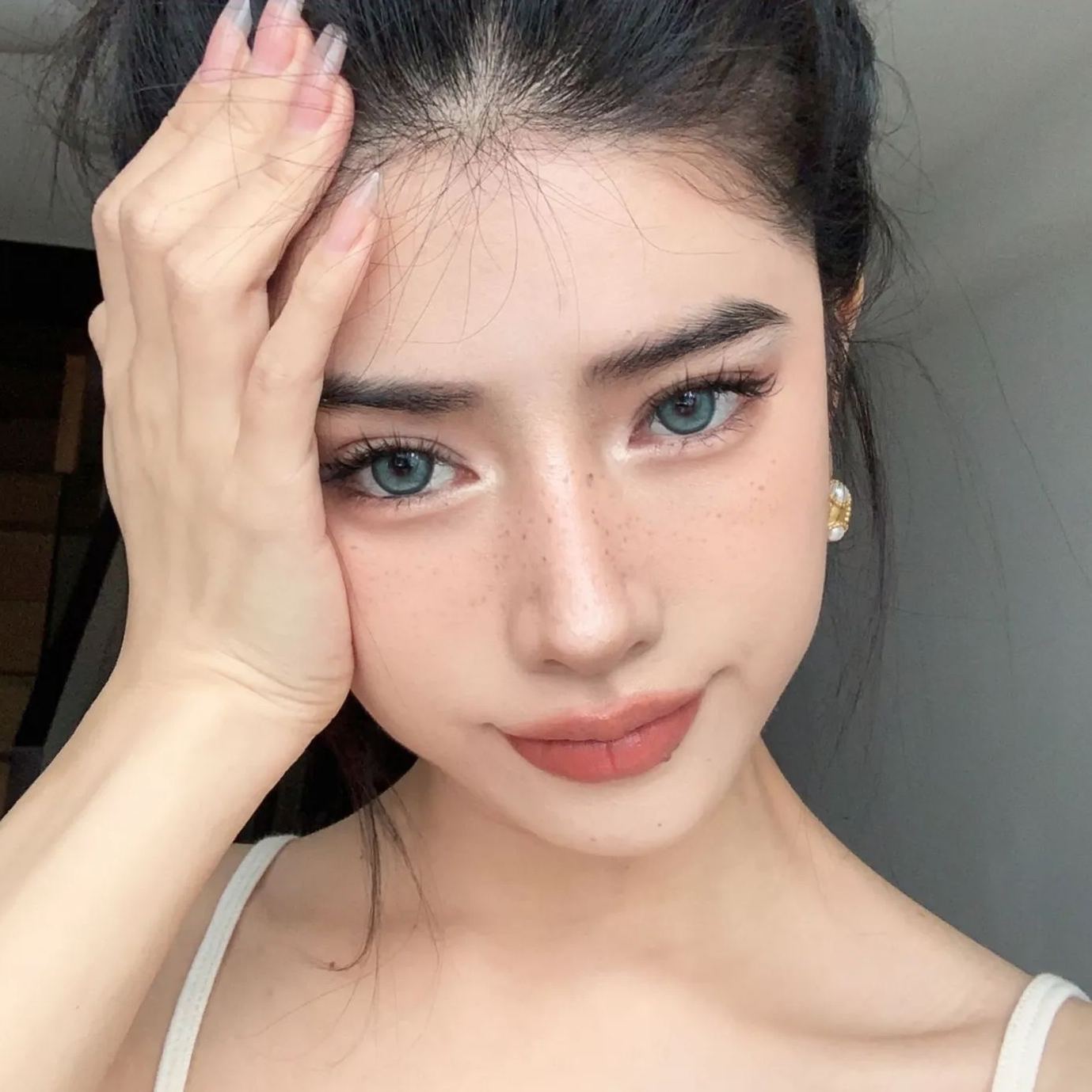 Basil Green Yearly Contact Lenses