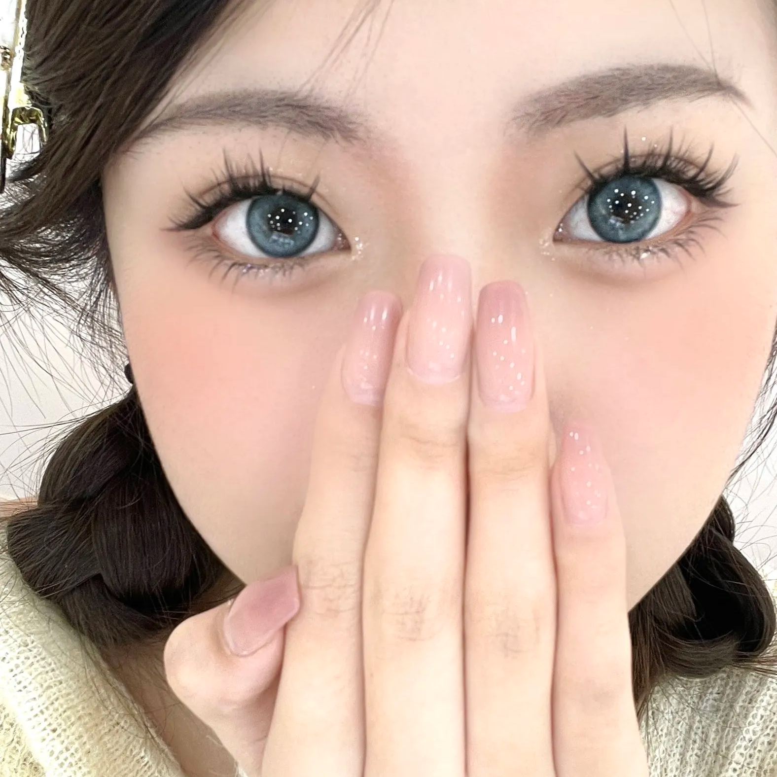 Basil Green Yearly Contact Lenses
