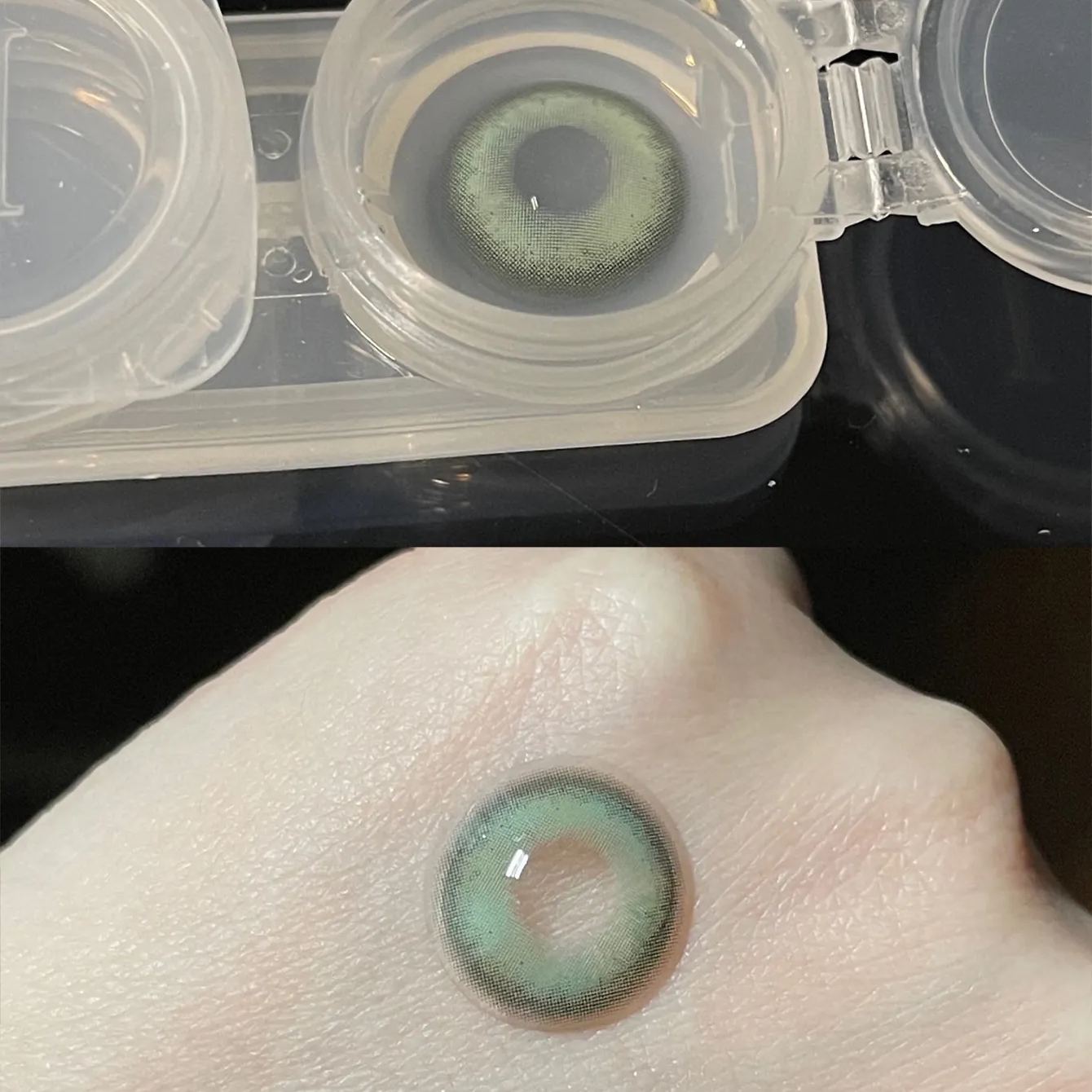 Summer Sky Green Yearly Contact Lenses